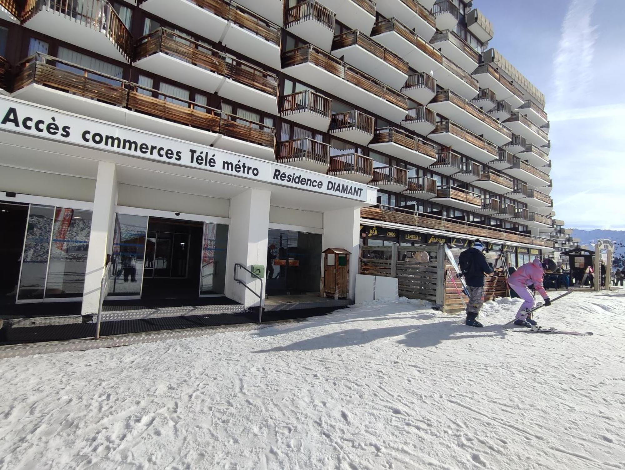 Studio Cosy 2100M Pied Des Pistes-Direct To Ski Slopes-Ski In Ski Out-La Plagne Aime 2000 Exterior foto