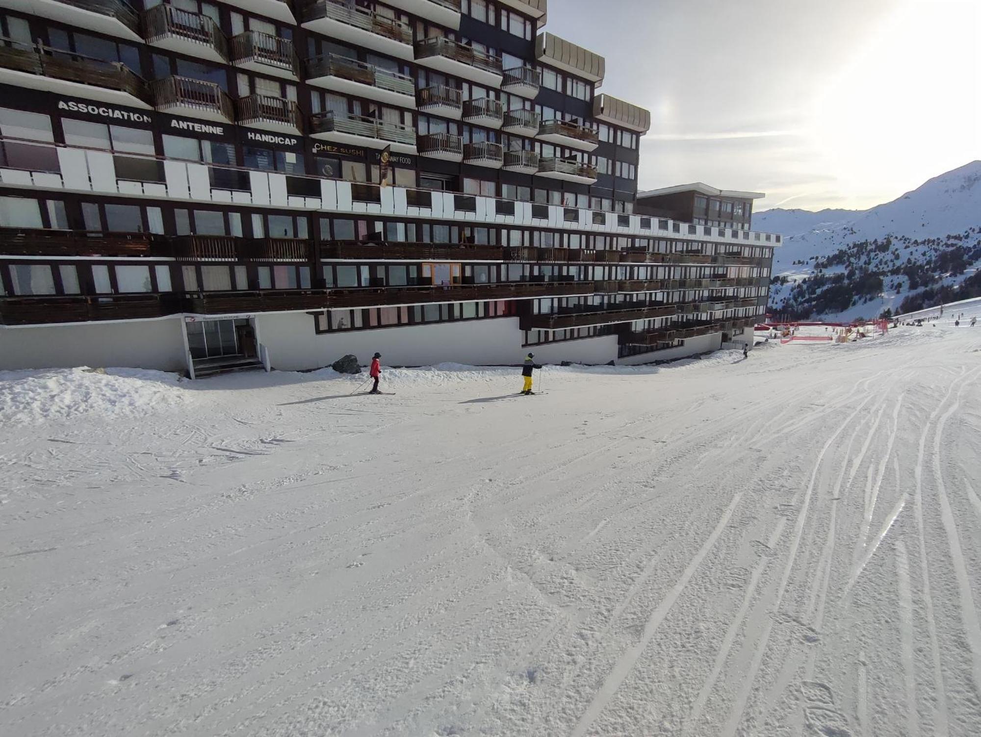 Studio Cosy 2100M Pied Des Pistes-Direct To Ski Slopes-Ski In Ski Out-La Plagne Aime 2000 Exterior foto