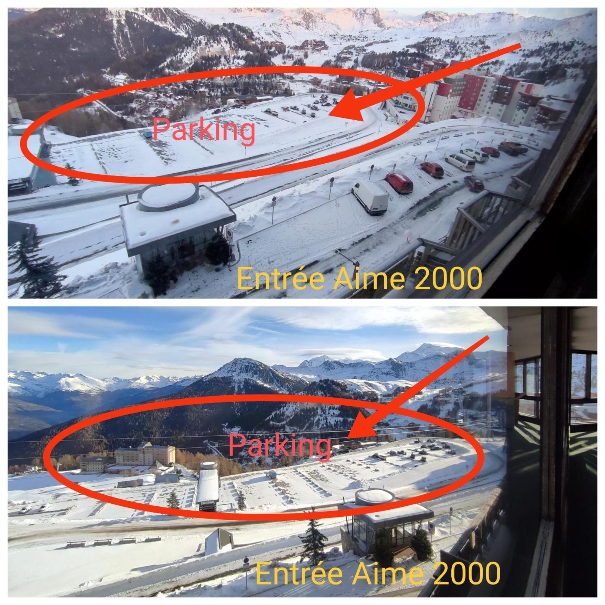 Studio Cosy 2100M Pied Des Pistes-Direct To Ski Slopes-Ski In Ski Out-La Plagne Aime 2000 Exterior foto