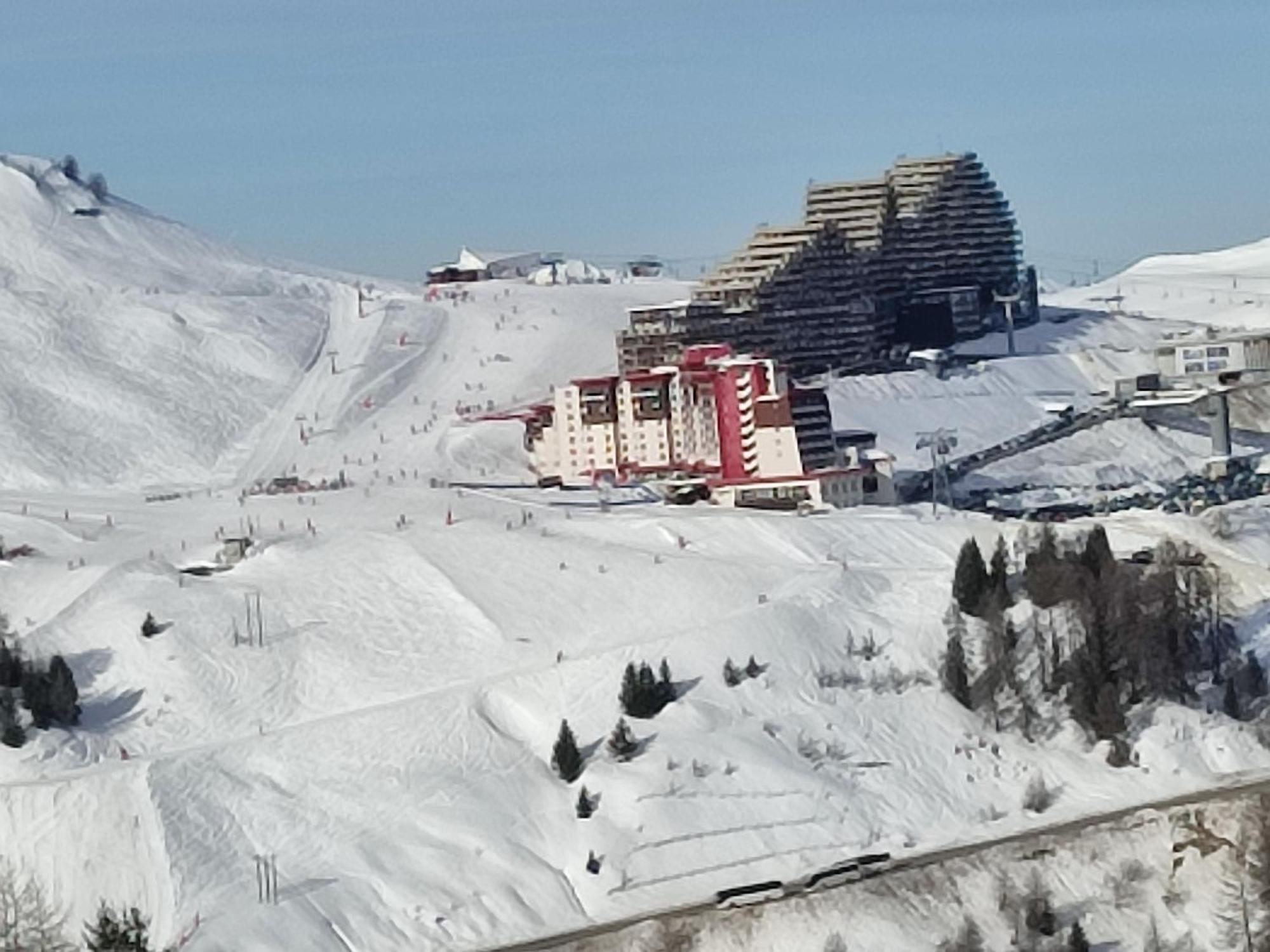 Studio Cosy 2100M Pied Des Pistes-Direct To Ski Slopes-Ski In Ski Out-La Plagne Aime 2000 Exterior foto