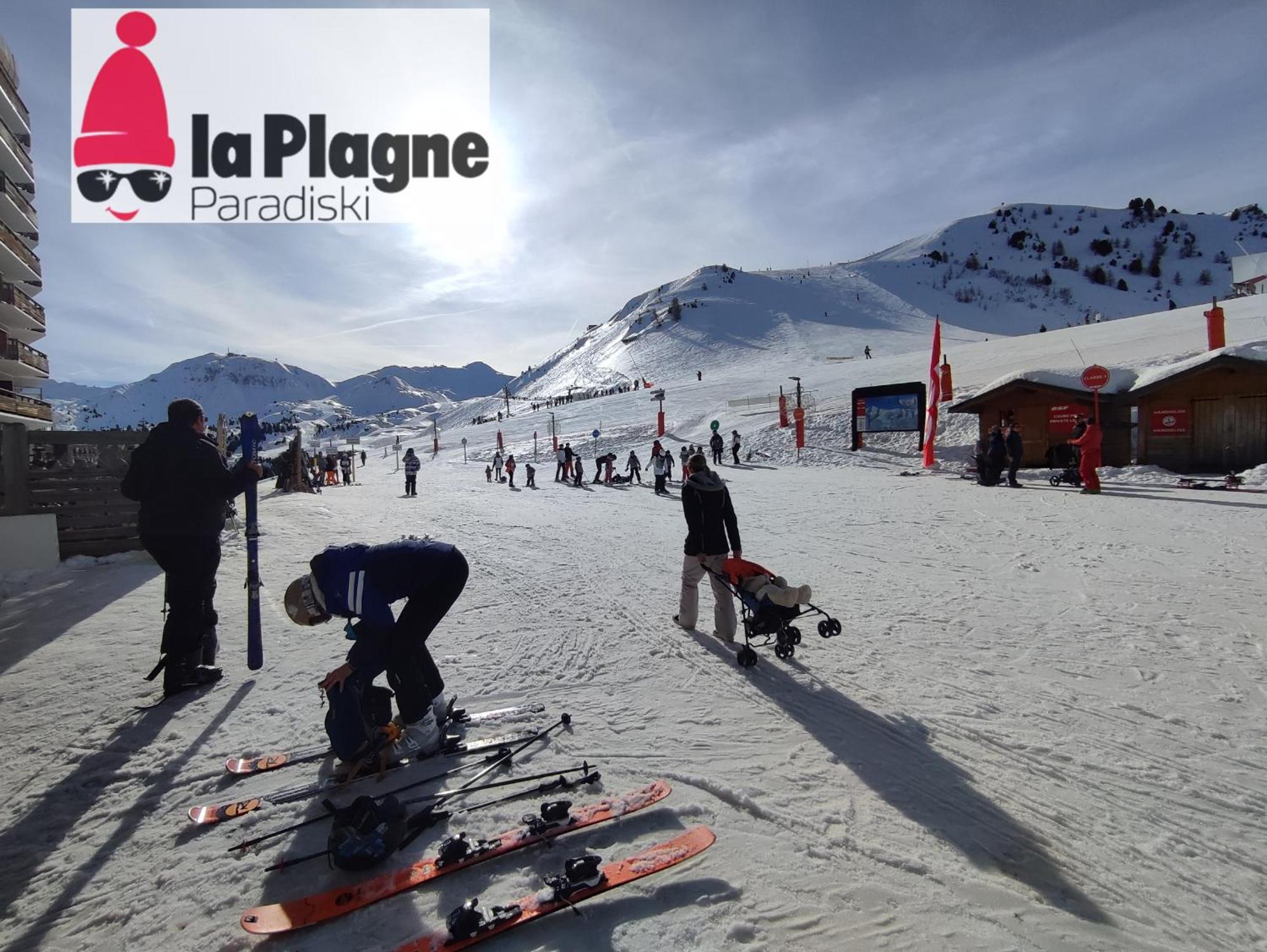 Studio Cosy 2100M Pied Des Pistes-Direct To Ski Slopes-Ski In Ski Out-La Plagne Aime 2000 Exterior foto